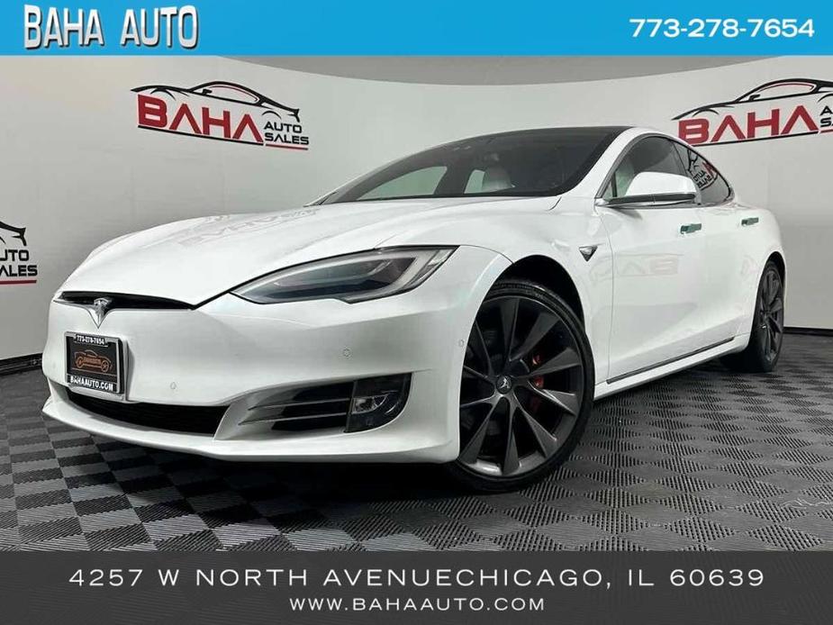 used 2021 Tesla Model S car, priced at $47,995