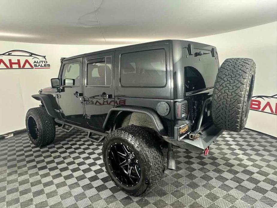 used 2018 Jeep Wrangler JK Unlimited car, priced at $34,995