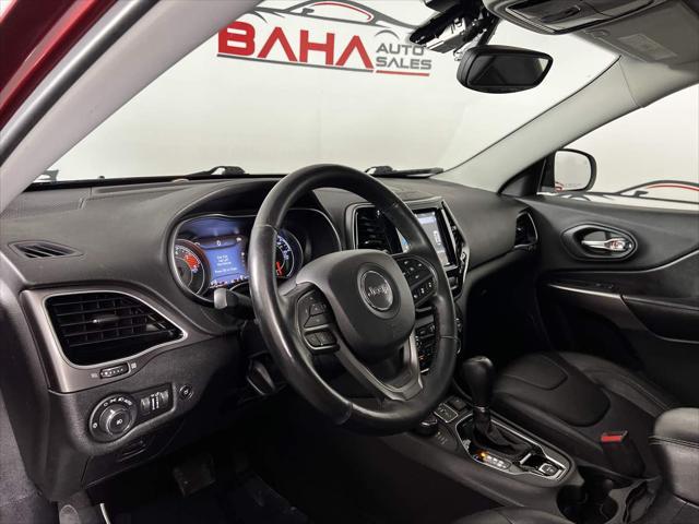 used 2019 Jeep Cherokee car, priced at $13,495