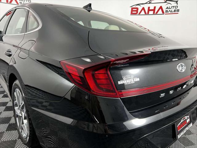 used 2022 Hyundai Sonata car, priced at $18,995