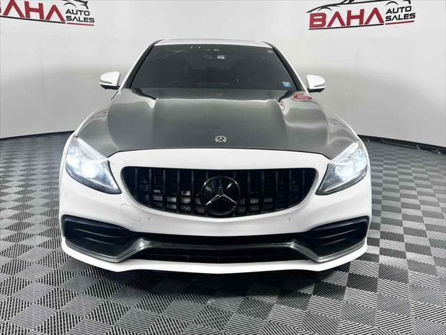 used 2020 Mercedes-Benz AMG C 63 car, priced at $49,995