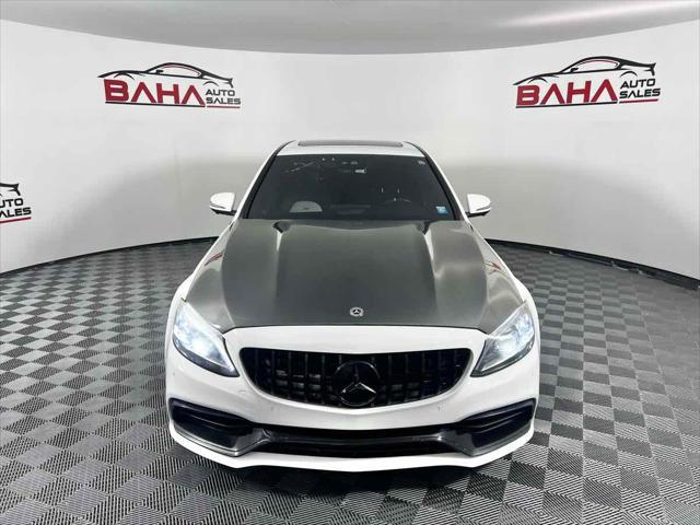 used 2020 Mercedes-Benz AMG C 63 car, priced at $49,995
