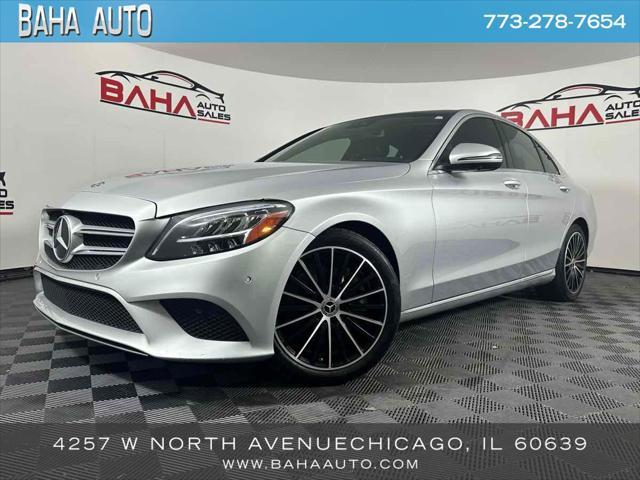 used 2021 Mercedes-Benz C-Class car, priced at $23,995