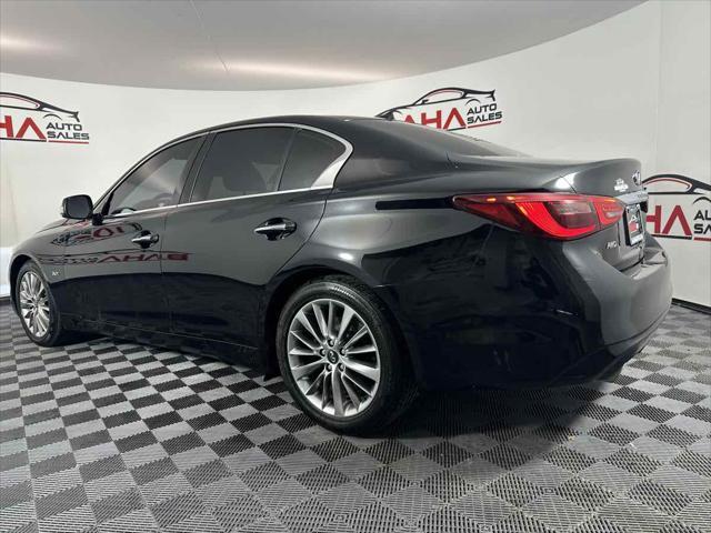 used 2019 INFINITI Q50 car, priced at $21,495