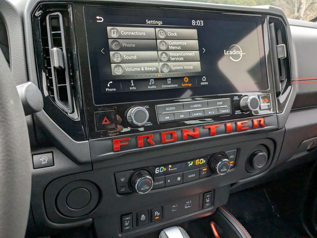 new 2025 Nissan Frontier car, priced at $38,454