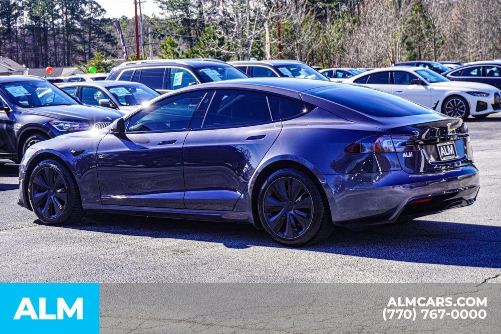 used 2021 Tesla Model S car, priced at $39,920