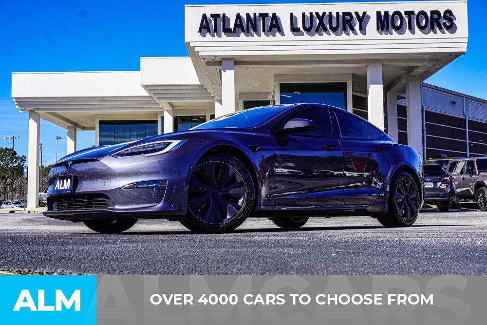 used 2021 Tesla Model S car, priced at $39,920