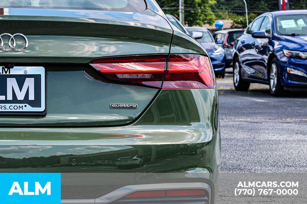 used 2024 Audi A5 Sportback car, priced at $33,420