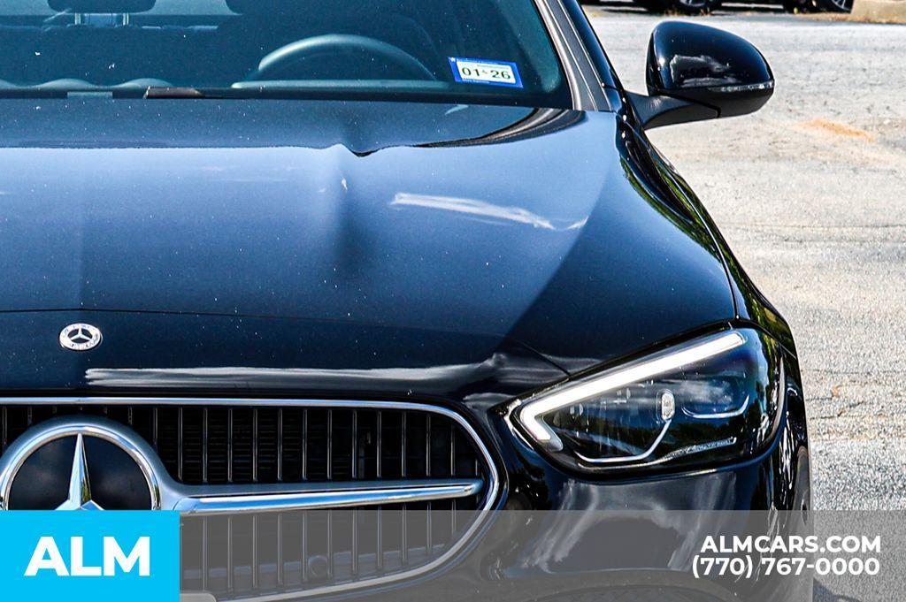 used 2025 Mercedes-Benz C-Class car, priced at $38,420