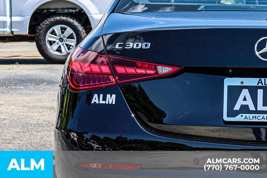 used 2025 Mercedes-Benz C-Class car, priced at $38,420