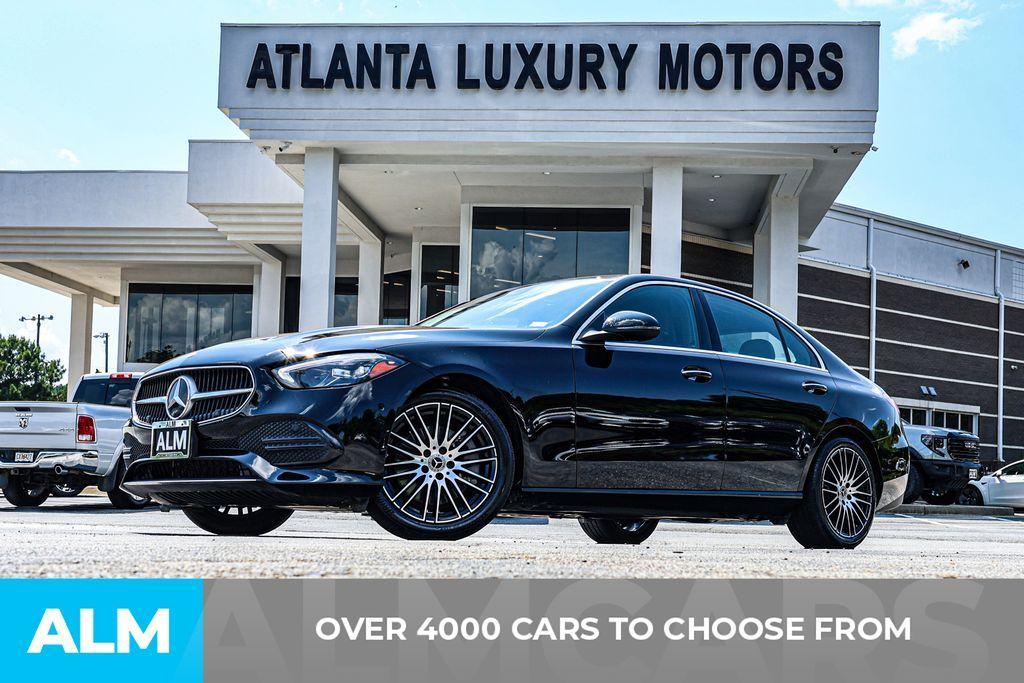 used 2025 Mercedes-Benz C-Class car, priced at $38,420