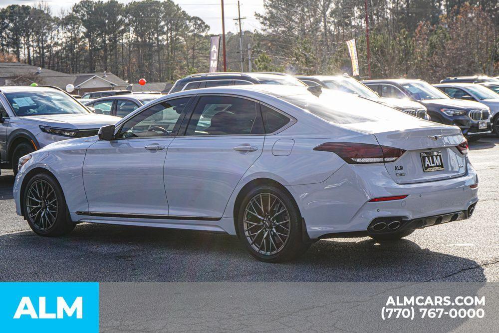 used 2018 Genesis G80 car, priced at $22,920