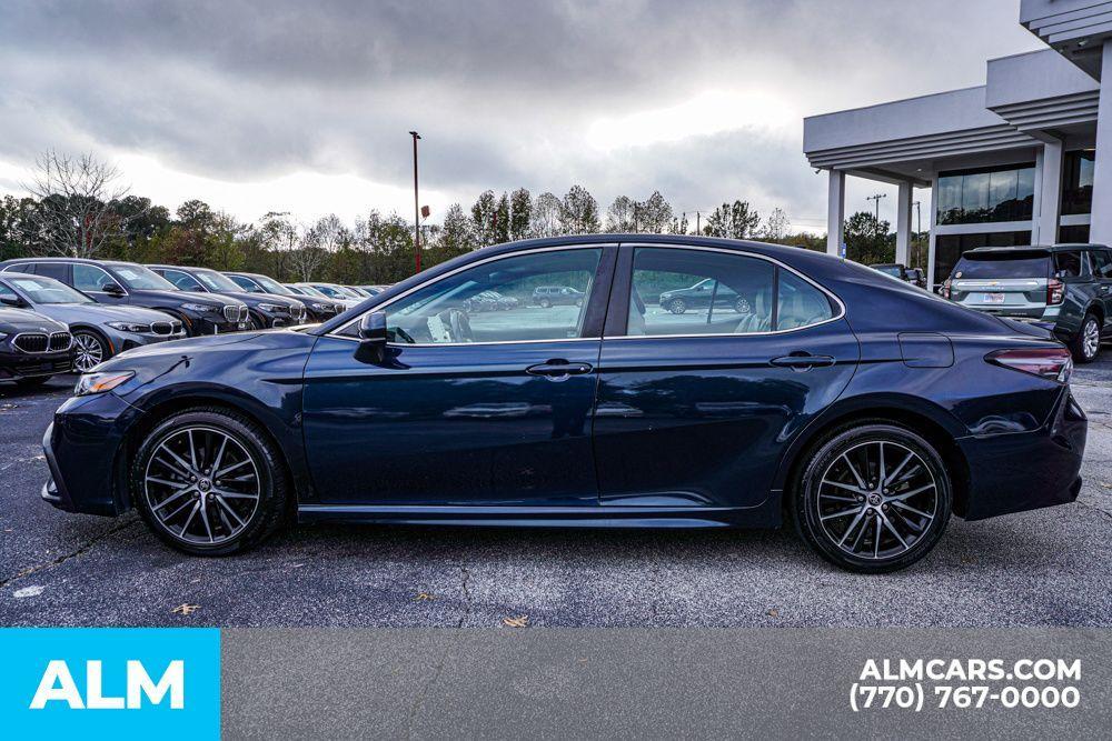 used 2021 Toyota Camry car, priced at $22,420