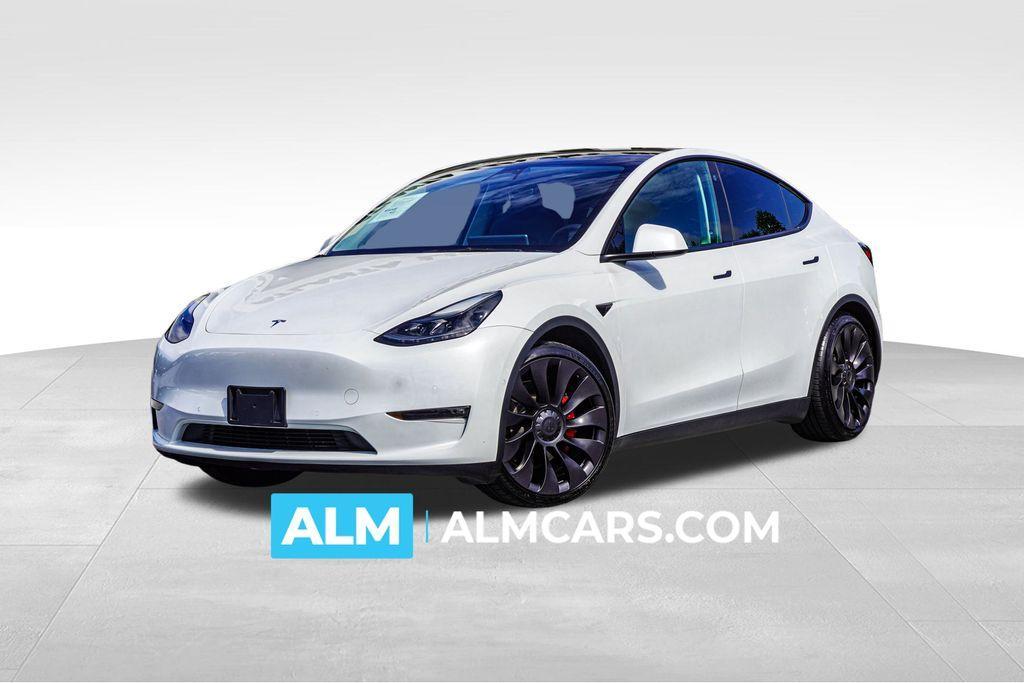 used 2022 Tesla Model Y car, priced at $32,420