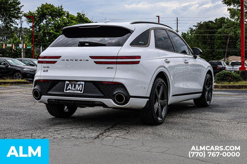used 2023 Genesis GV70 car, priced at $36,460