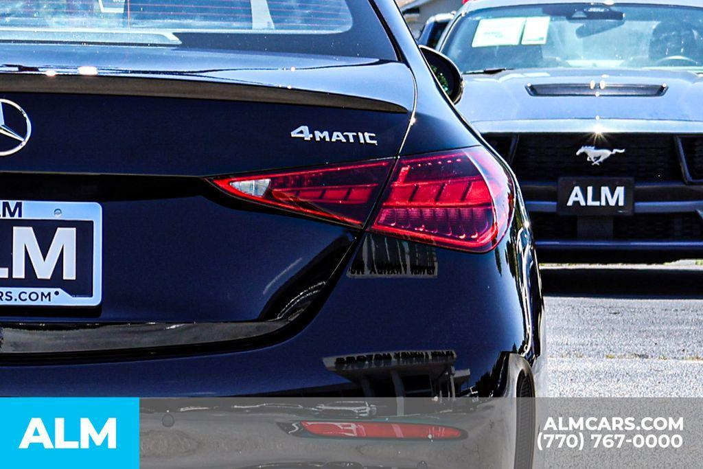 used 2025 Mercedes-Benz C-Class car, priced at $42,920