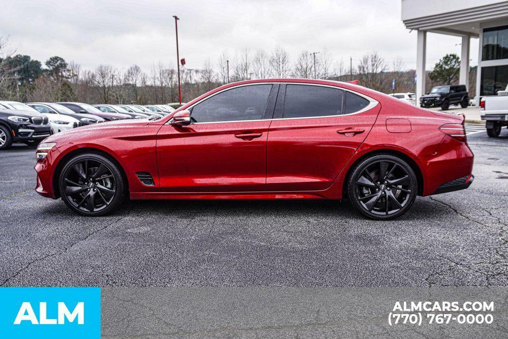 used 2023 Genesis G70 car, priced at $25,560