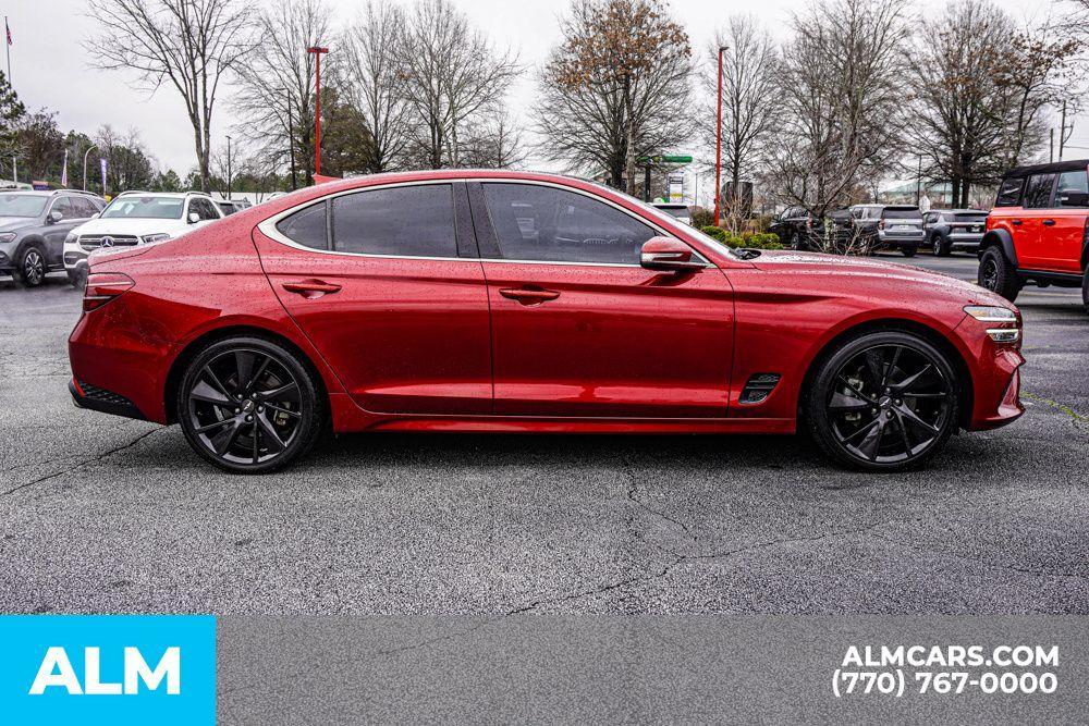 used 2023 Genesis G70 car, priced at $25,560