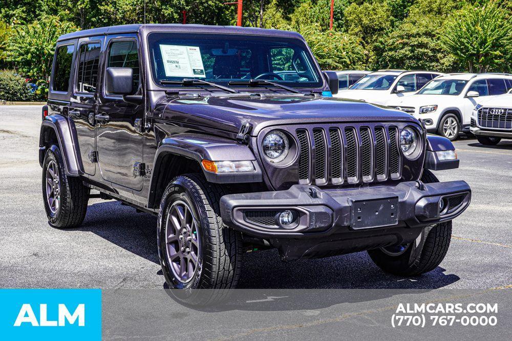 used 2021 Jeep Wrangler Unlimited car, priced at $31,220