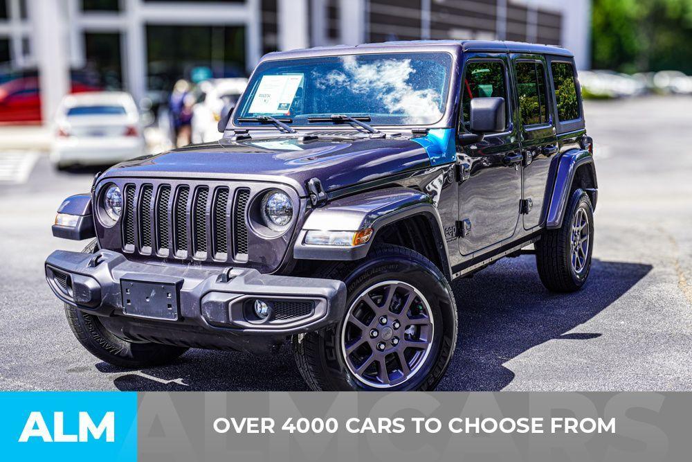 used 2021 Jeep Wrangler Unlimited car, priced at $31,220