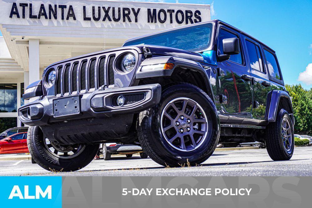 used 2021 Jeep Wrangler Unlimited car, priced at $31,220