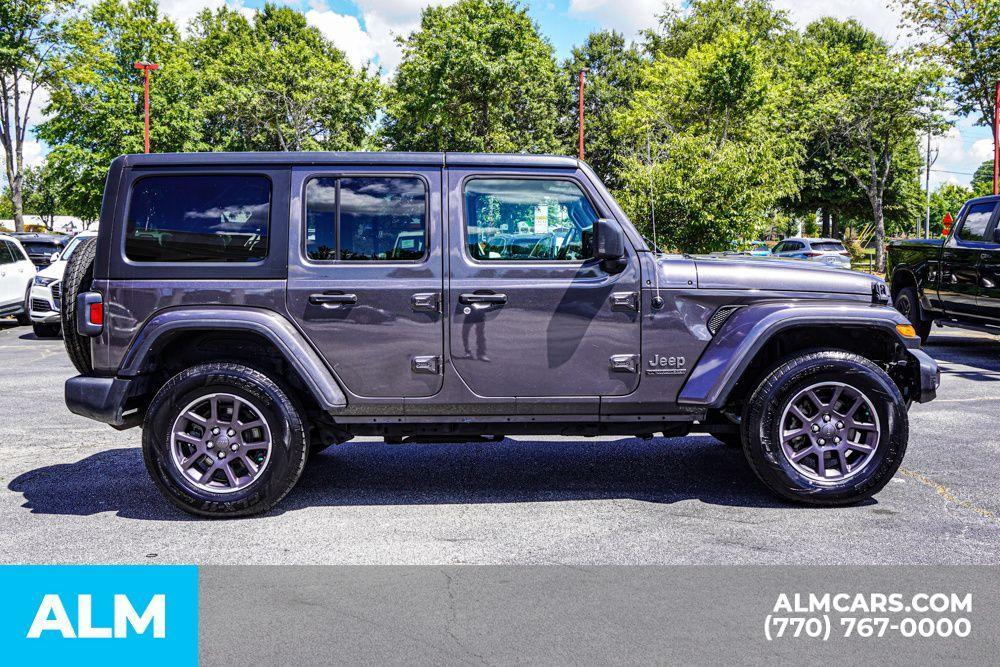 used 2021 Jeep Wrangler Unlimited car, priced at $31,220