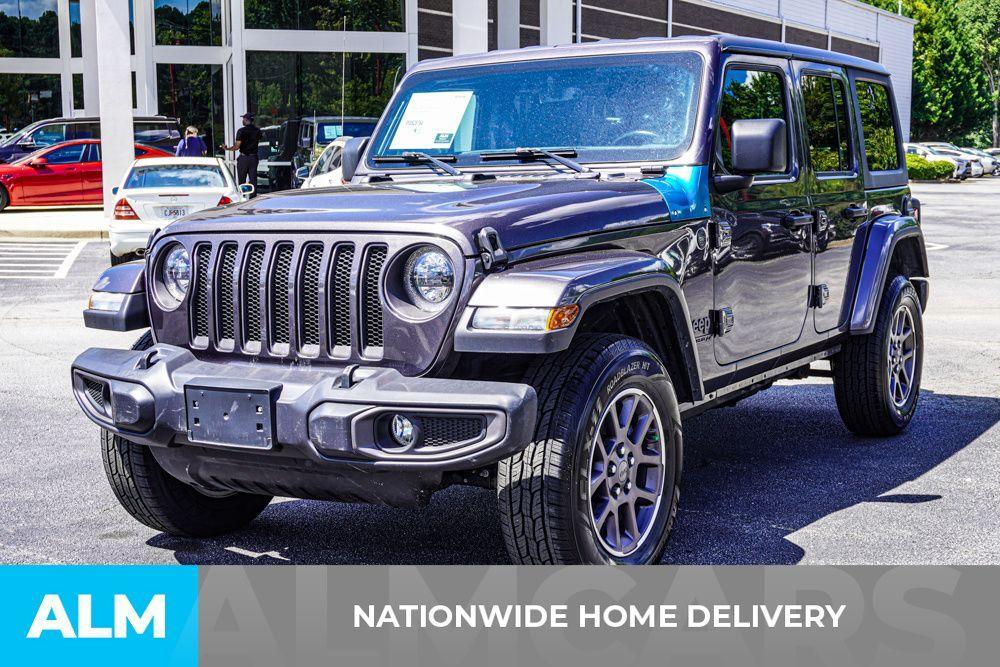 used 2021 Jeep Wrangler Unlimited car, priced at $31,220