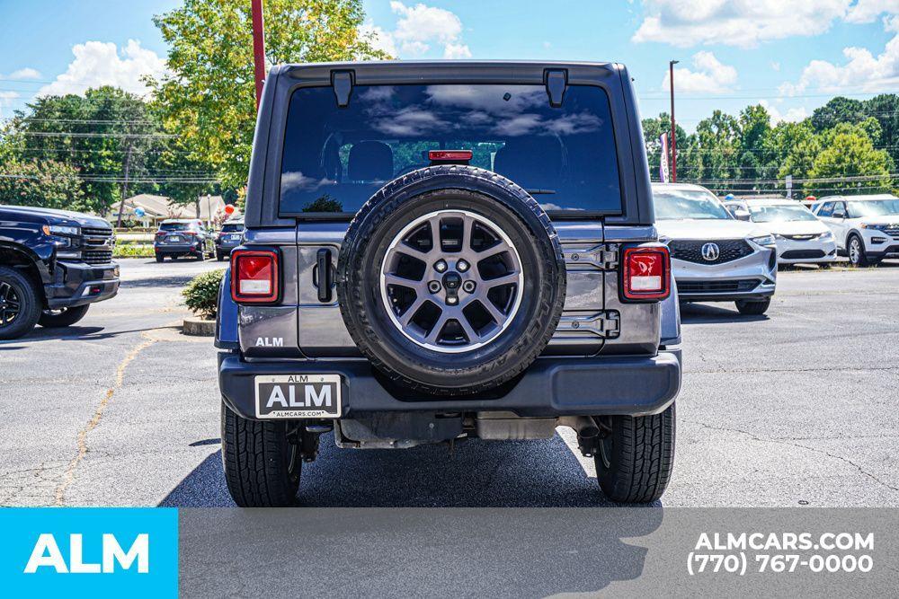 used 2021 Jeep Wrangler Unlimited car, priced at $31,220