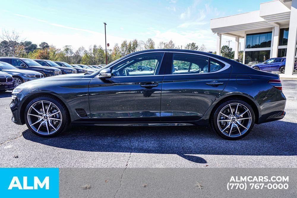 used 2023 Genesis G70 car, priced at $31,220