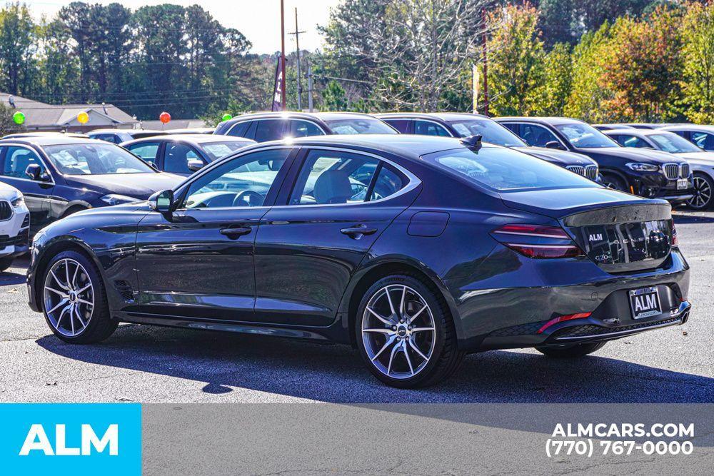 used 2023 Genesis G70 car, priced at $31,220