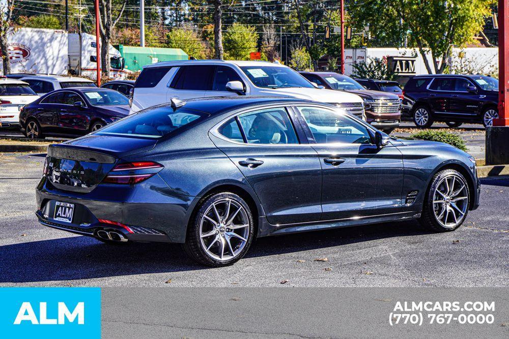 used 2023 Genesis G70 car, priced at $31,220