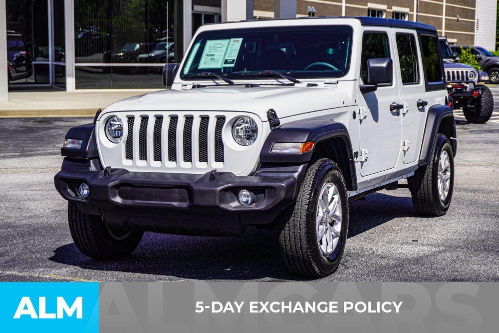 used 2023 Jeep Wrangler car, priced at $32,220