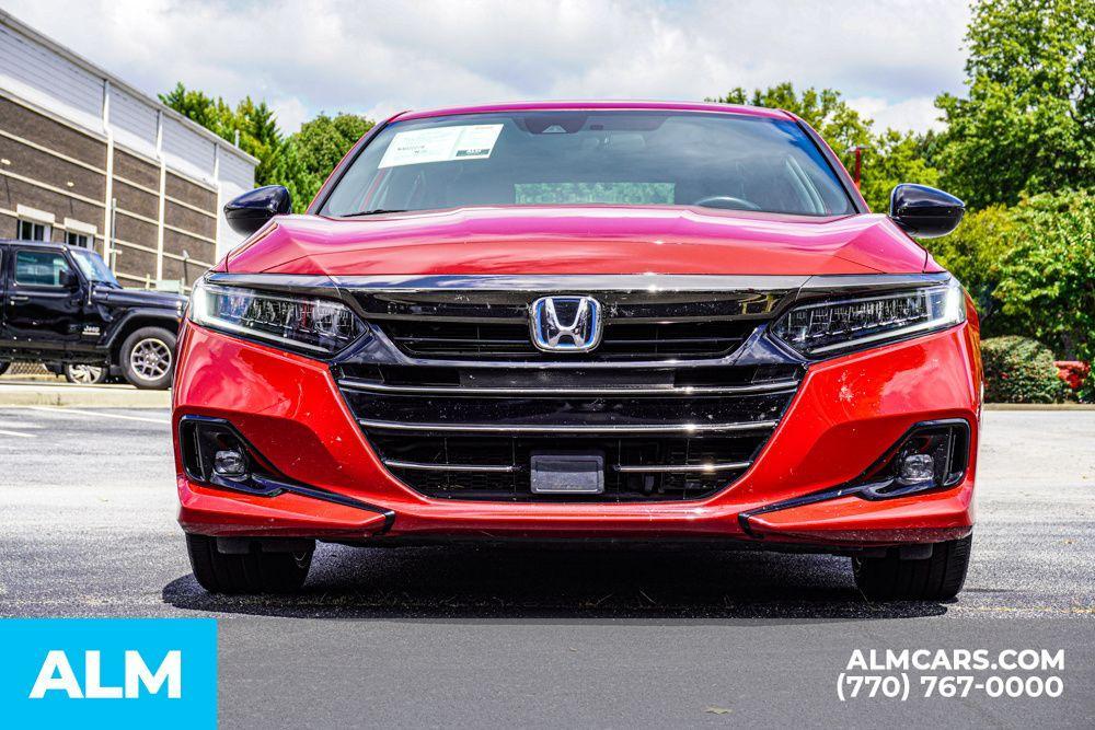 used 2022 Honda Accord Hybrid car, priced at $23,420