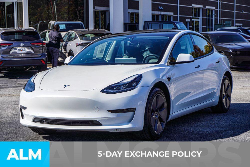 used 2022 Tesla Model 3 car, priced at $24,920