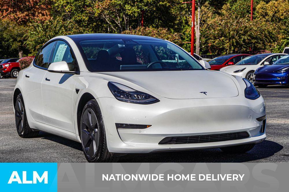 used 2022 Tesla Model 3 car, priced at $24,920