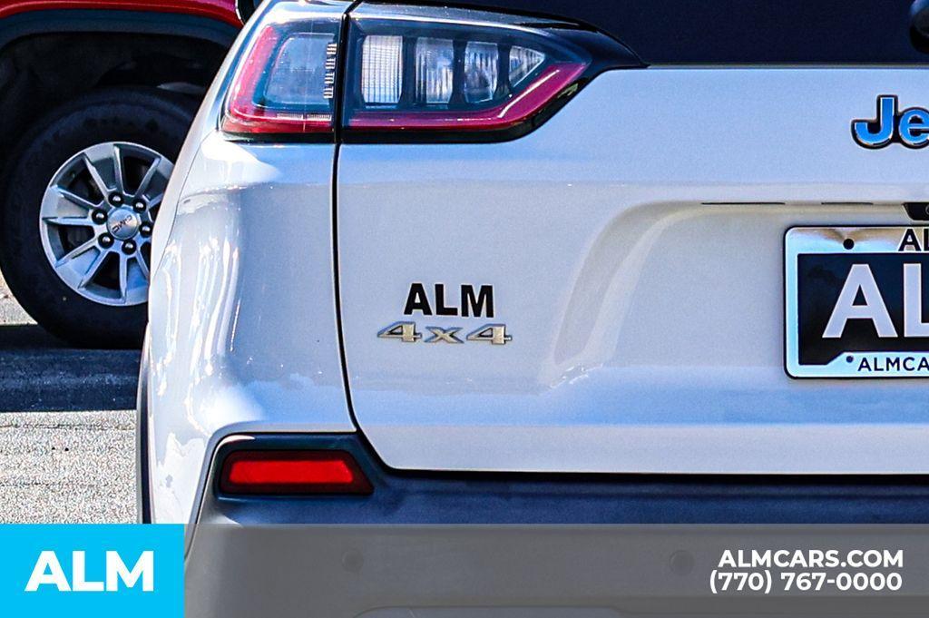 used 2021 Jeep Cherokee car, priced at $21,720