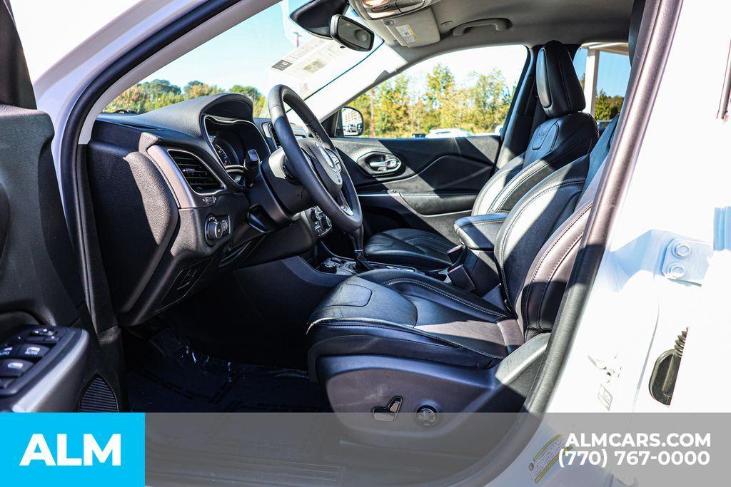 used 2021 Jeep Cherokee car, priced at $21,720