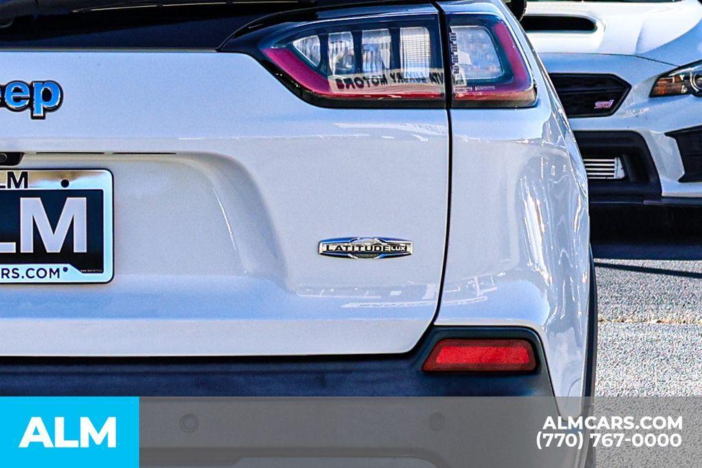 used 2021 Jeep Cherokee car, priced at $21,720