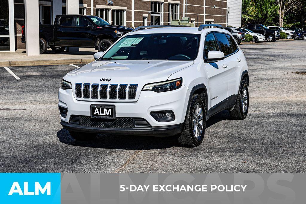 used 2021 Jeep Cherokee car, priced at $21,720