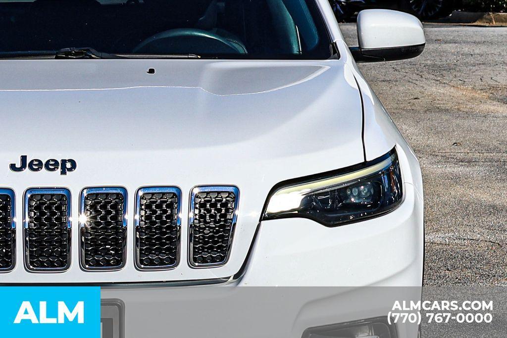 used 2021 Jeep Cherokee car, priced at $21,720