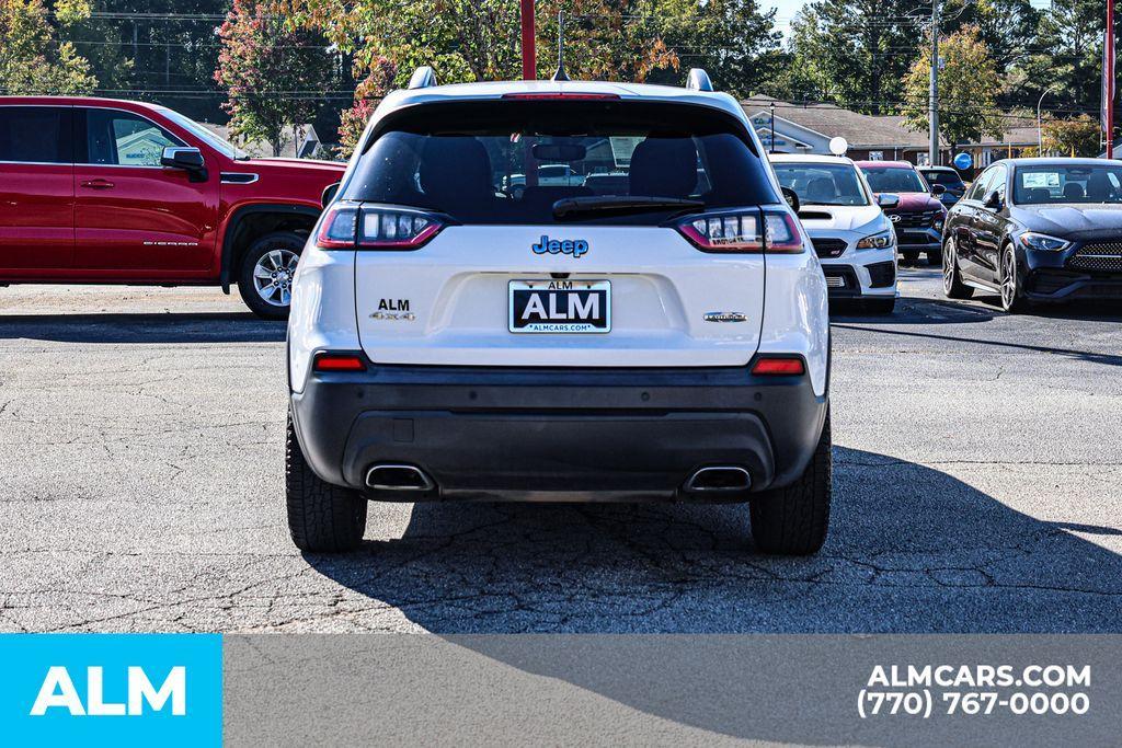 used 2021 Jeep Cherokee car, priced at $21,720