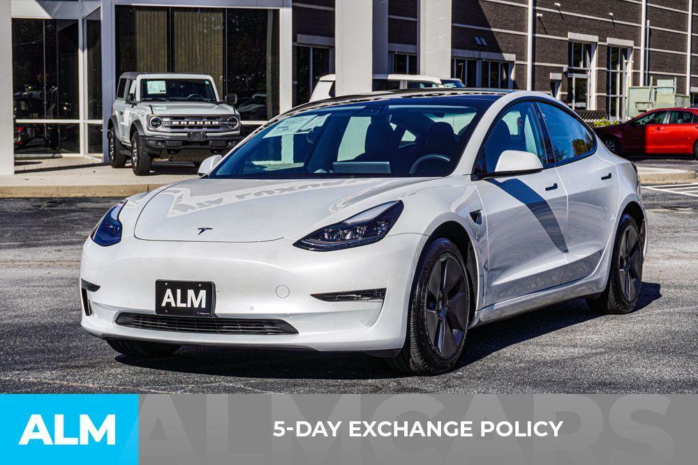 used 2022 Tesla Model 3 car, priced at $30,520