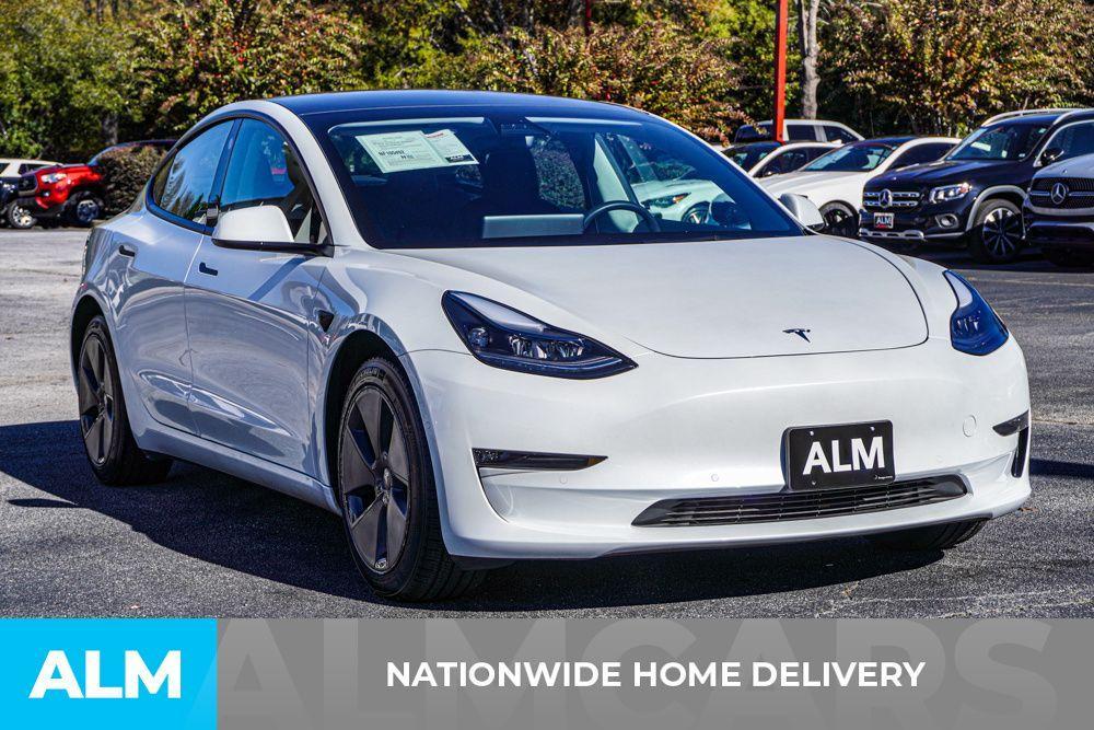 used 2022 Tesla Model 3 car, priced at $30,520