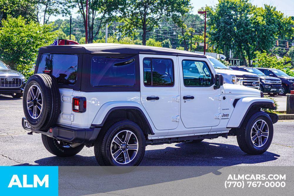 used 2023 Jeep Wrangler car, priced at $37,520