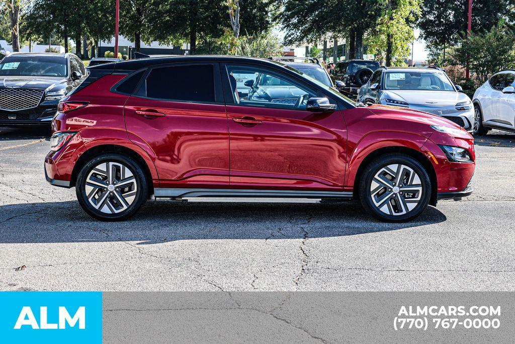 used 2022 Hyundai Kona EV car, priced at $14,960