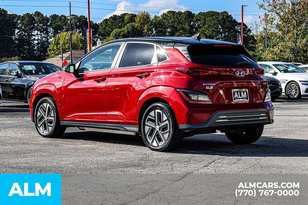 used 2022 Hyundai Kona EV car, priced at $14,960
