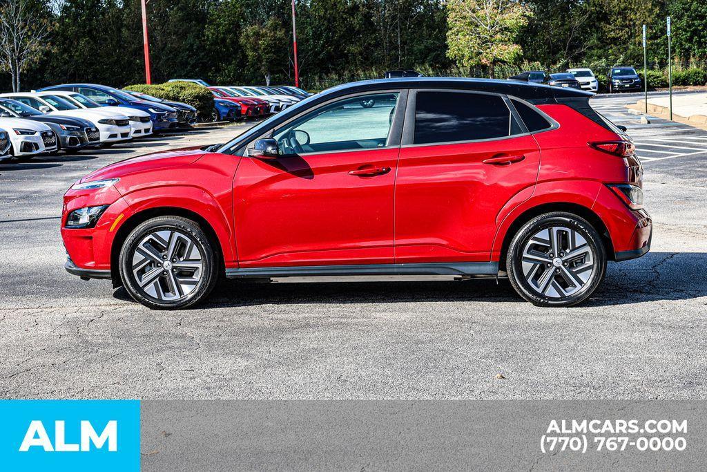 used 2022 Hyundai Kona EV car, priced at $14,960