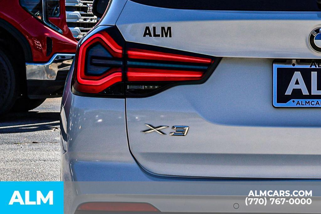 used 2022 BMW X3 car, priced at $24,920