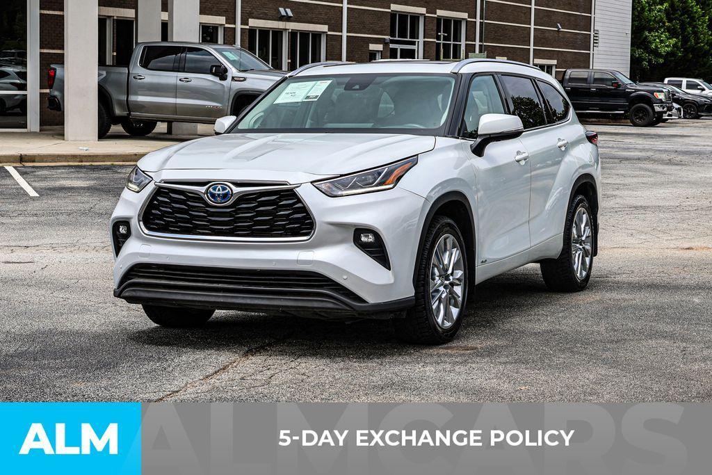 used 2023 Toyota Highlander Hybrid car, priced at $44,470