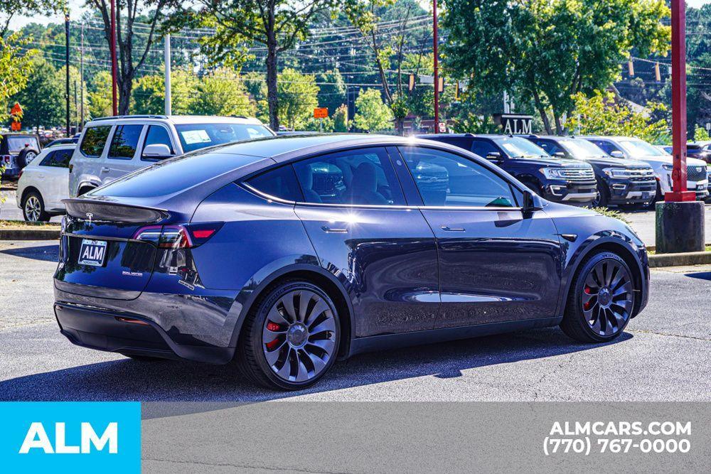 used 2024 Tesla Model Y car, priced at $43,720